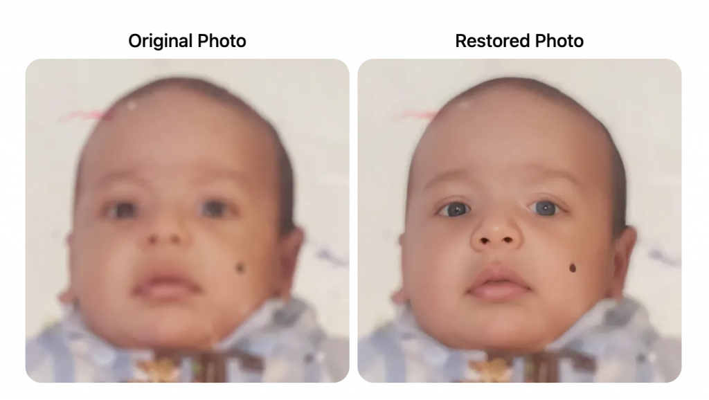 restore old images with AI for free