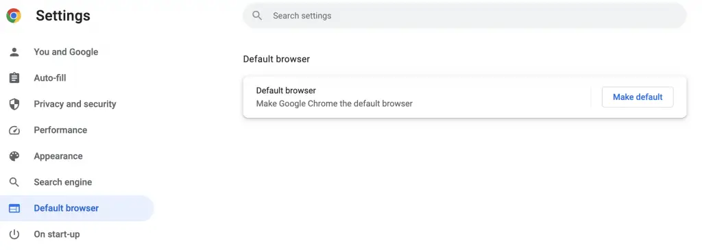 change default browser mac