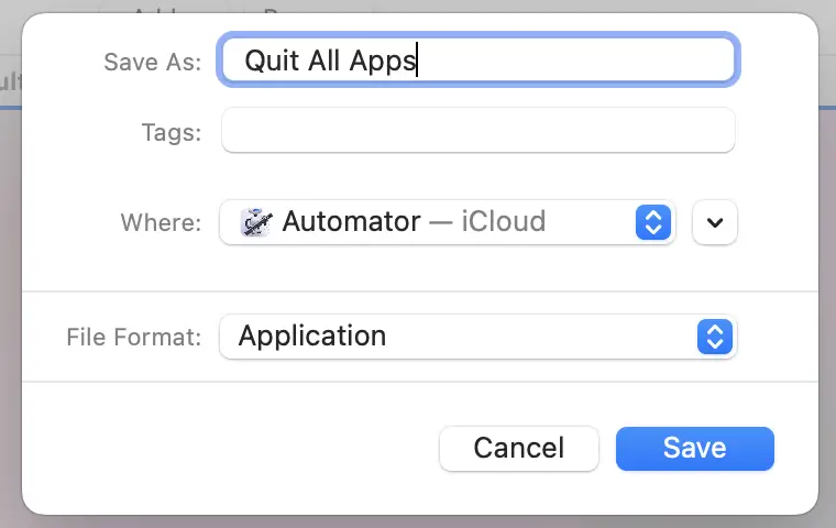 macOS Ventura quit all apps at once