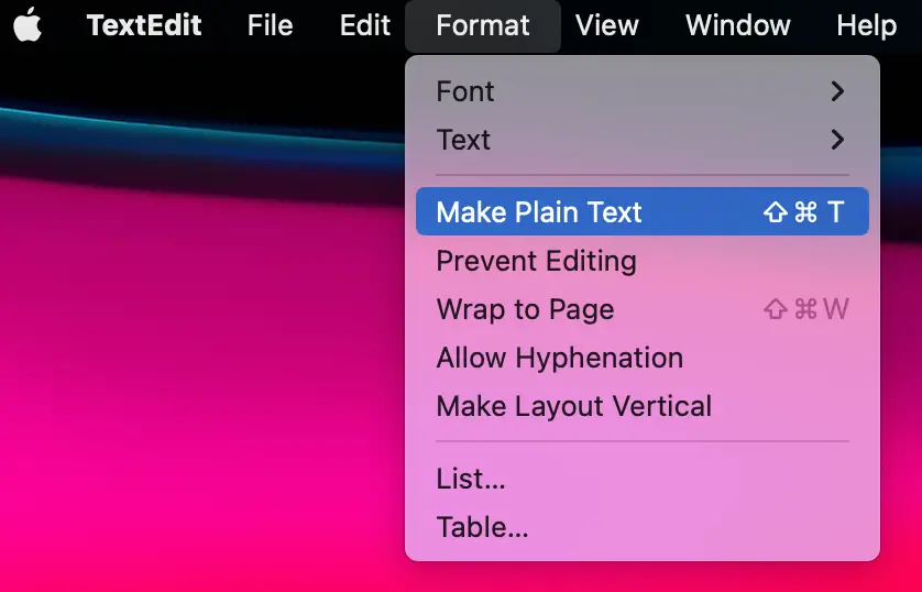 create txt file on mac