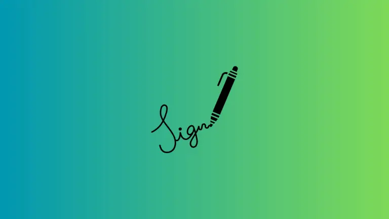 How to Add Signature to PDF on Mac