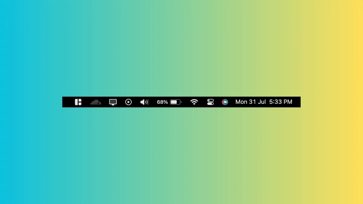 How To Remove Apps From Mac Menu Bar SoftTuts