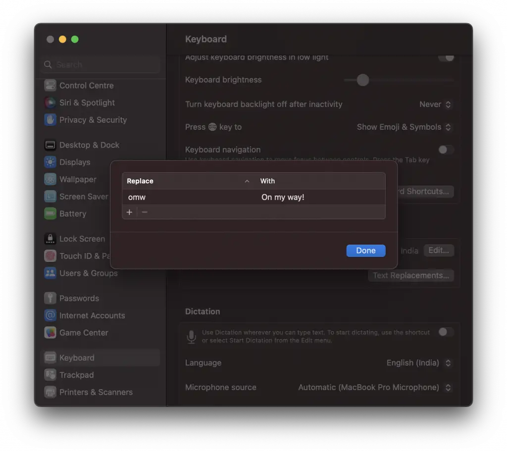 Text expander macOS