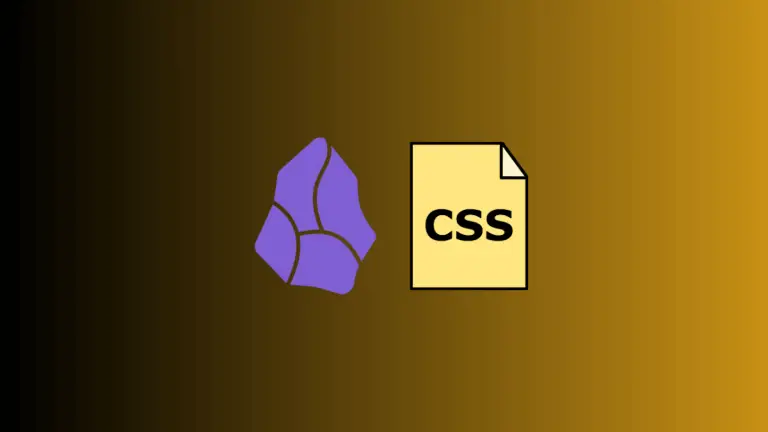How to Add CSS Snippet to Obsidian