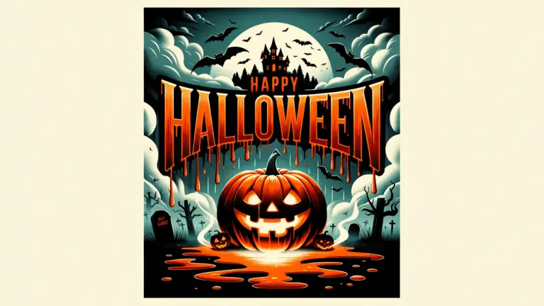 AI generated halloween posters