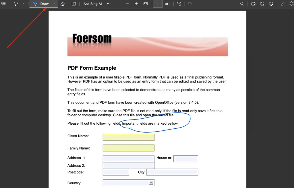 microsoft edge pdf add annotation